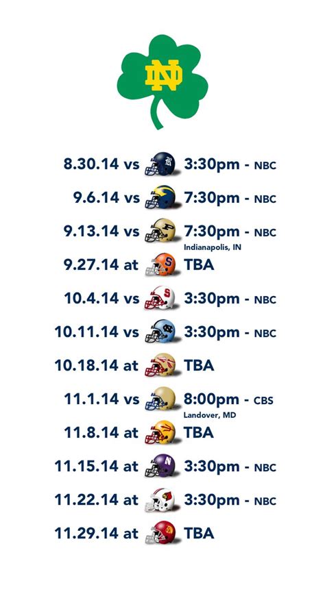 notre dame football schedule 2024 schedule